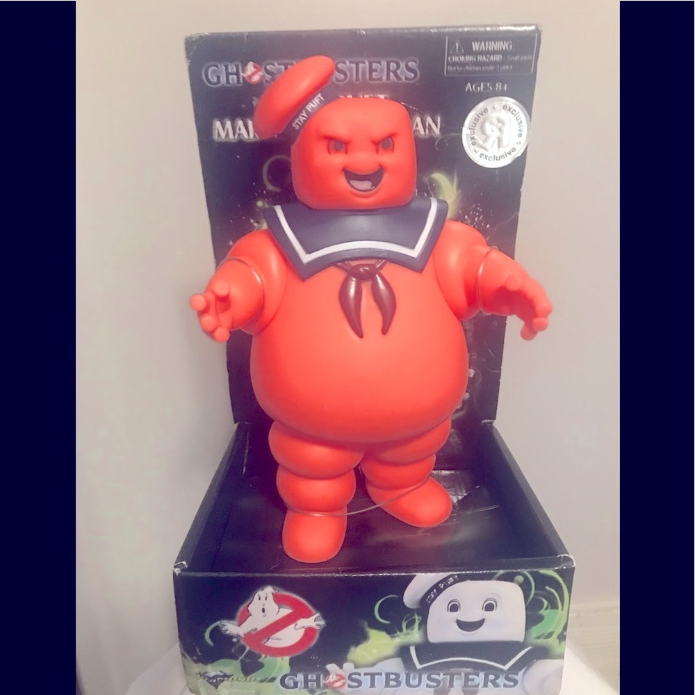 VIntage Ghostbusters 2009 Pink Stay Puft Marshmallow Man Bank